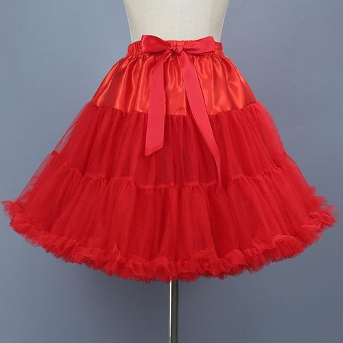 Jupon Lolita Cosplay Pour Femmes,Jupe Tutu Gonflée A-Line,Jupon De Ballet En Couches,Grand N?ud Papillon,Sous-Jupe