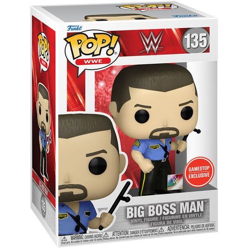 Figurine Funko Pop - Wwe N°135 - Big Boss Man (73704)