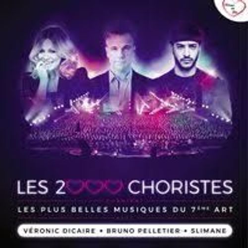 Les 2000 Choristes / 2 Dvds / Choeur En Fete Amneville / Avec Veronique Dicaire, Bruno Pelletier, Slimane / Dvd Rare