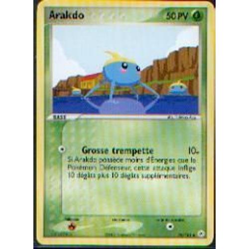 Arakdo   76 - 101 Ex Legendes Oubliees  Ordinaire  50 Pv Vf