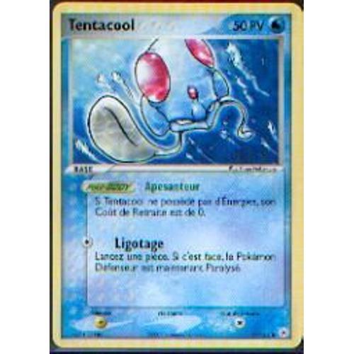 Tentacool    77 - 101 Ex Legendes Oubliees  Ordinaire  50 Pv Vf