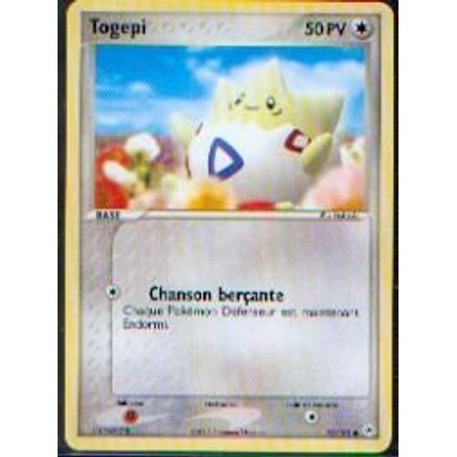 Togepi   78 - 101 Ex Legendes Oubliees  Ordinaire  50 Pv Vf