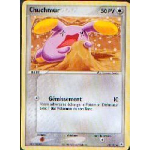 Chuchmur     82 - 101 Ex Legendes Oubliees  Ordinaire  50 Pv Vf