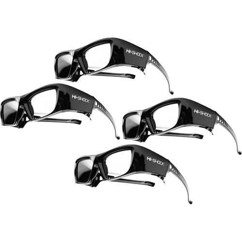 4X Rf Pro ""Black Diamond"",Lunettes 3D-Rf Pour Projecteurs: Epson®,Jvc®,Sony| Compatibles Avec Elpgs03,Eb-W16,Eh-Tw550,Eh-Tw570,Eh-Tw5910,Eh-Tw5100,Eh-Tw5200,Eh-Tw5300,Eh-Tw5350,Eh-Tw5210 Eh-Tw6100,Eh