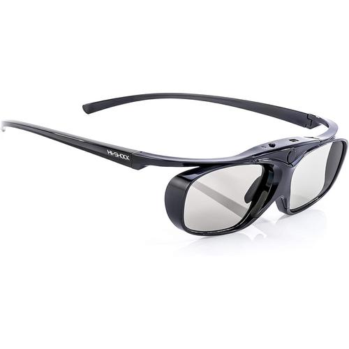 Rf Pro Black Heaven Lunettes Actives 3D Pour Vidéoprojecteurs 3D Compatibles Avec Sony,Epson,Jvc-Tdg-Bt500A,Ty-Er3D5Me/Ty-Er3D6M-Elpgs03-120 Hz-Rechargeable