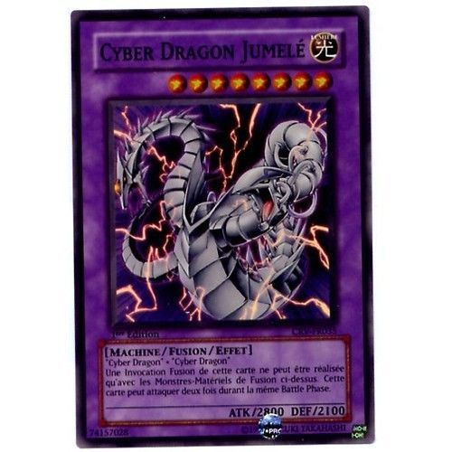 Cyber Dragon Jumelè Crv-Fr035 Carte En Super Rare