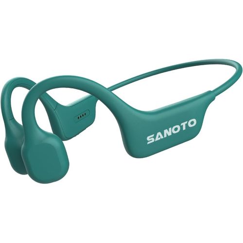 Casque Conduction Osseuse Open Ear Bluetooth Sans Fil Sport Ipx7 Waterproof And Sweatproof Écouteur Osseux Adapté À La Course À Pied Cyclisme Fitness Bureau