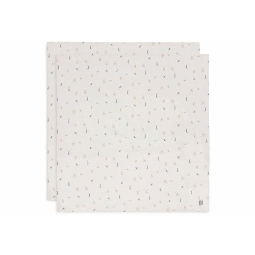 Lot De 2 Langes Gaze De Coton 115 X 115 Cm Jungle Jambo - Jollein