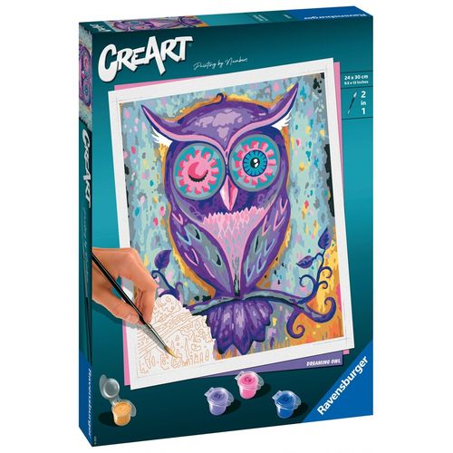 Artistique Creart - 24x30 Cm - Hibou