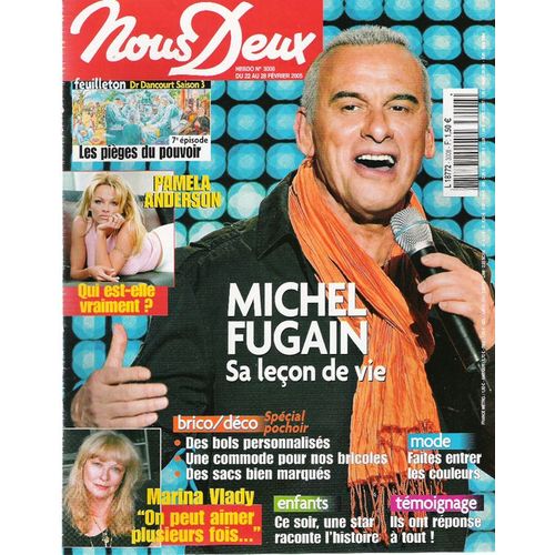 Nous Deux N° 3008 : Michel Fugain Sa Lecon De Vie