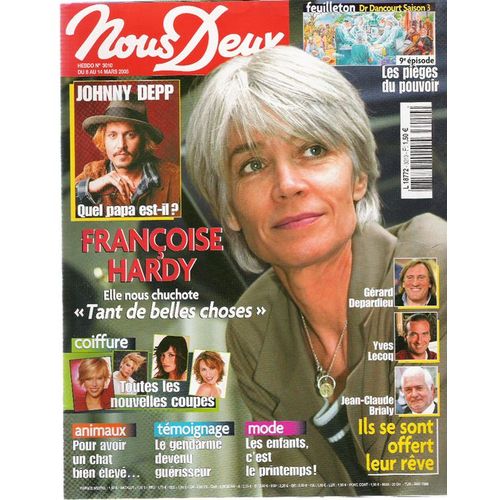 Nous Deux N° 3010 : Francoise Hardy Tant De Belles Choses