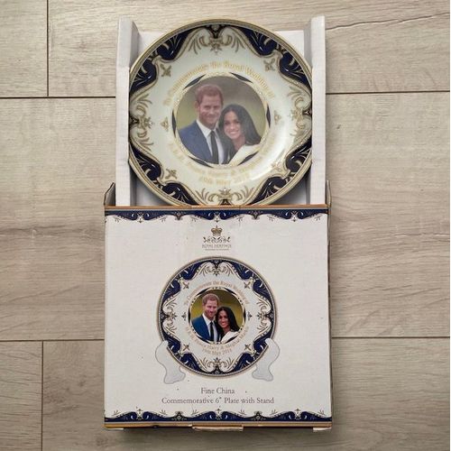 Assiette Commemorative Du Marriage Harry Et Meghan
