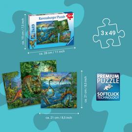 Ravensburger Puzzles 3x49 pièces - Prêts à secourir / Pat'Patrouille