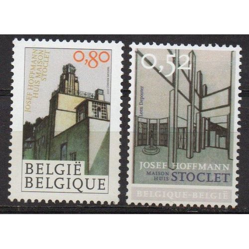 Belgique Timbres Émission Commune Avec La Tchéquie 2007