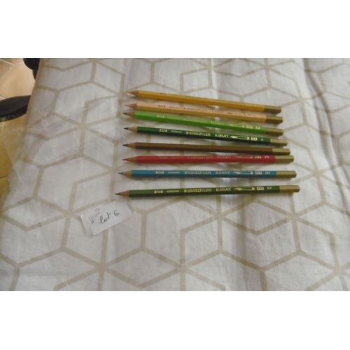 Crayons De Couleur Aquarelle Staedtler Karat 124 Lot De 8 Assorties N° 6