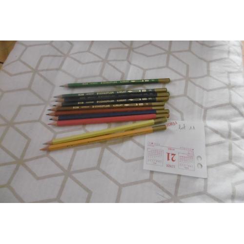 Crayons De Couleur Aquarelle Staedtler Karat 124 : Lot De 10 N° 11