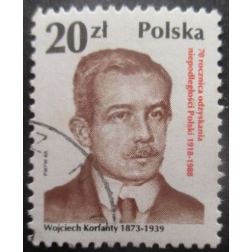 Pologne N°2980 Wojciech Korfanty Oblitéré