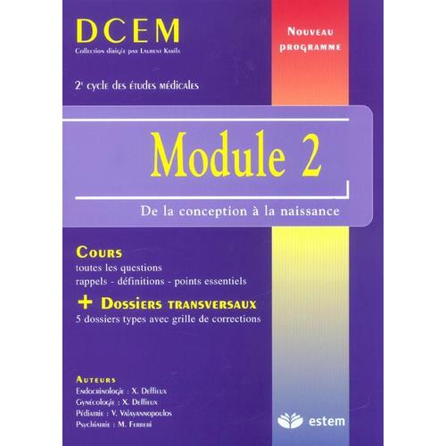 Module 2 - De La Conception À La Naissance