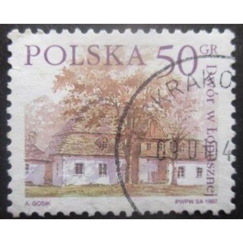Pologne N°3432 Manoir Oblitéré