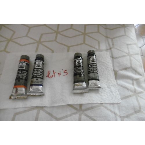 Peinture À L'huile Tube De 17ml Rembrandt Talens Lot De 4 Assorties  Colis 5