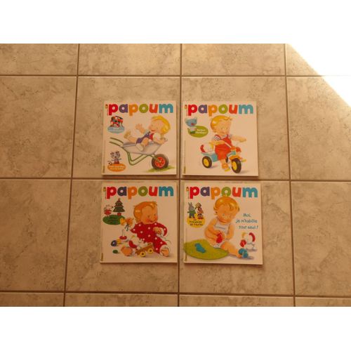 Papoum, Lot De 4 Revues Pour Enfants
