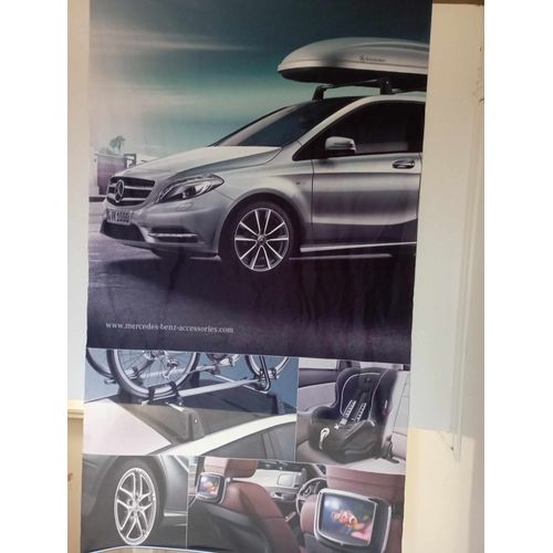 Mercedes Banderole Publicitaire 24h00 Mans - Garage Circuit Voiture