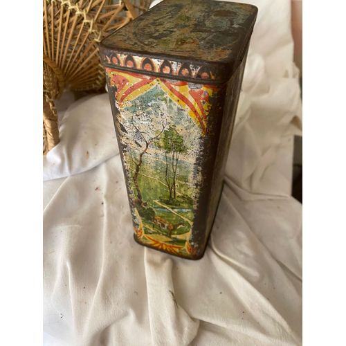 Boite Fer Tres Ancienne Chicorée La Magicienne