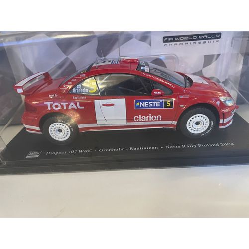 Hachette 1/24 Wrc - Peugeot 307 Wrc #5 Gronholm Neste Rally Finland 2004