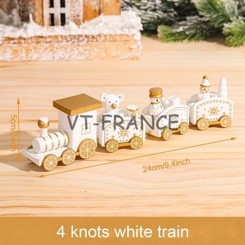 Train Bois Decoration Cadeau Noel