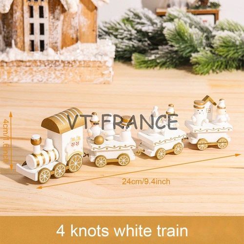 Train Bois Decoration Cadeau Noel
