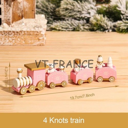 Train Bois Decoration Cadeau Noel