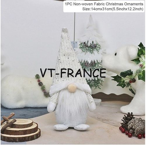 Poupee Gnome Lutin de Noel LED