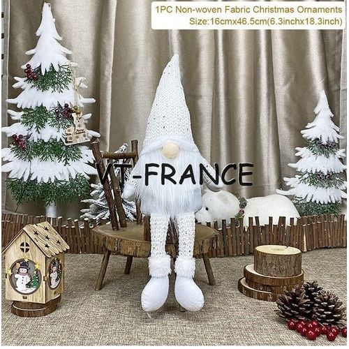 Poupee Gnome Lutin de Noel LED