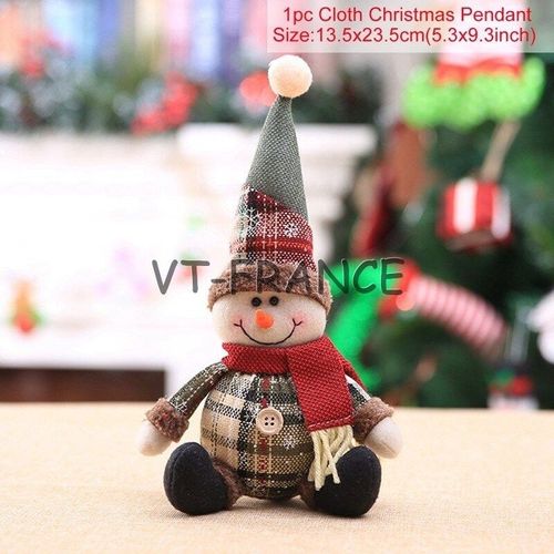 Poupee Gnome Lutin de Noel LED