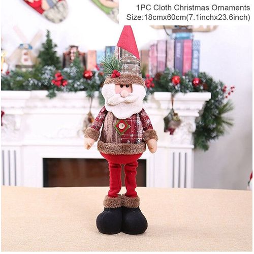 Poupee Gnome Lutin de Noel LED