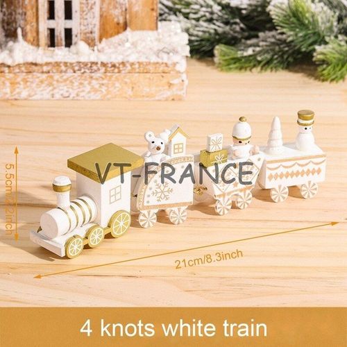 Train Bois Decoration Cadeau Noel