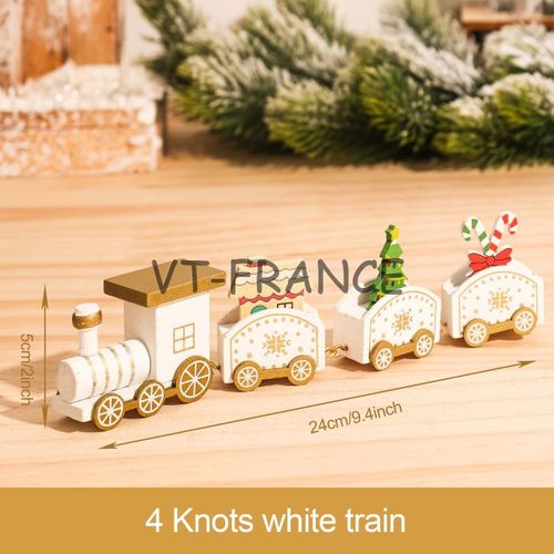 Train Bois Decoration Cadeau Noel
