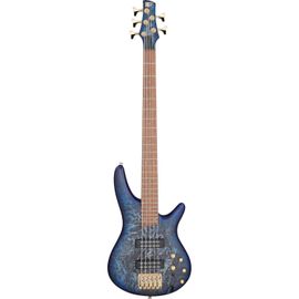 Ibanez Sr305edx Soundgear Cosmic Blue Frozen Matte Basse Électrique 5 Cordes