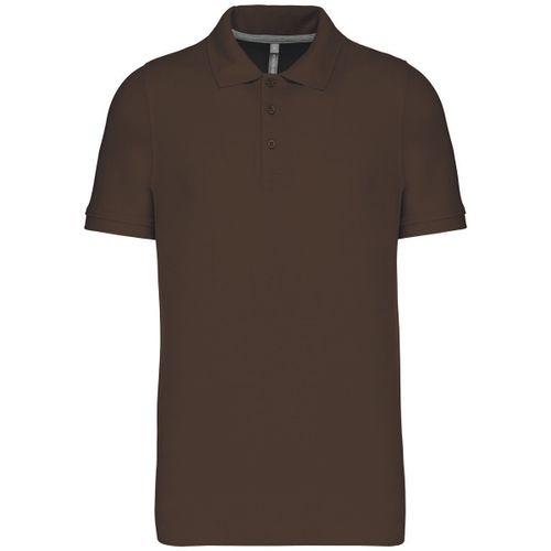 Polo Manches Courtes - Homme - K241 - Marron Chocolat