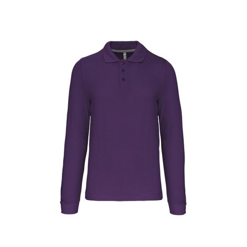 Polo Manches Longues - Homme - K243 - Violet