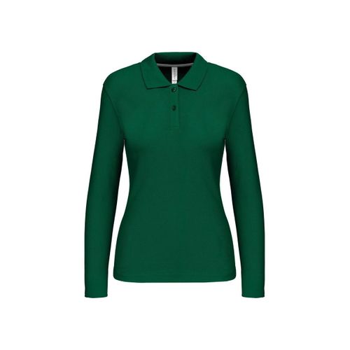 Polo Manches Longues - Femme - K244 - Vert Kelly