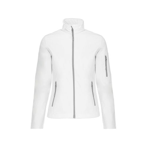 Veste Softshell 3 Couches - Femme - K400 - Blanc