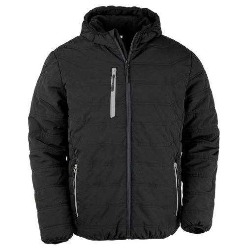 Veste Matelassée Recyclée - Unisexe - R240x - Noir Et Gris