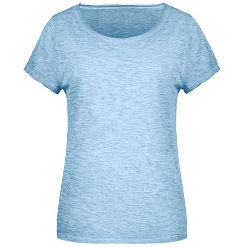 T-Shirt Bio - Femme - 8015 - Bleu Horizon