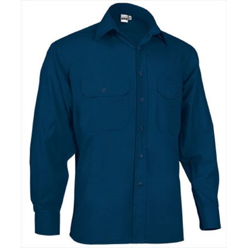 Chemise Manches Longues - Homme - Ref Academy - Bleu Marine