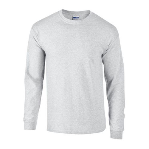 T-Shirt Manches Longues - Homme - 2400 - Blanc Chiné Ash