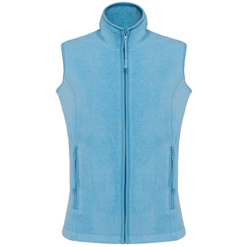 Gilet Sans Manches Micro Polaire Femme - K906 - Bleu Cloudy Heather