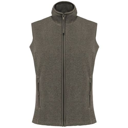 Gilet Sans Manches Micro Polaire Femme - K906 - Vert Marble Heather