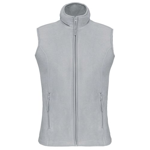 Gilet Sans Manches Micro Polaire Femme - K906 - Gris Snow