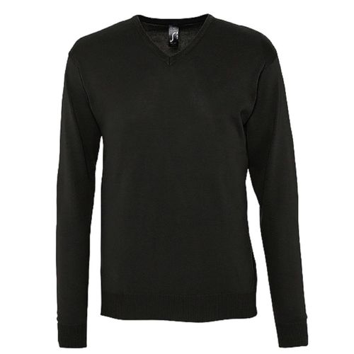 Pull Col V - Homme - 90000 - Noir